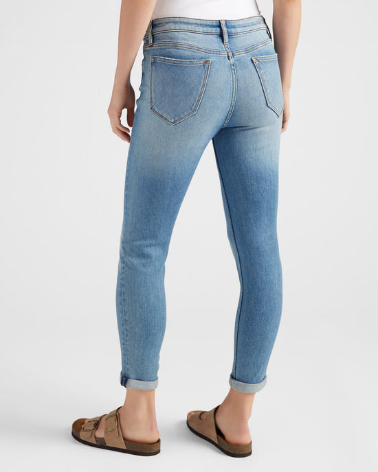 Medium Wash Blue $|& Vigoss Thompson Tomboy Jeans - SOF Back