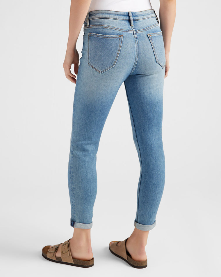 Medium Wash Blue $|& Vigoss Thompson Tomboy Jeans - SOF Back