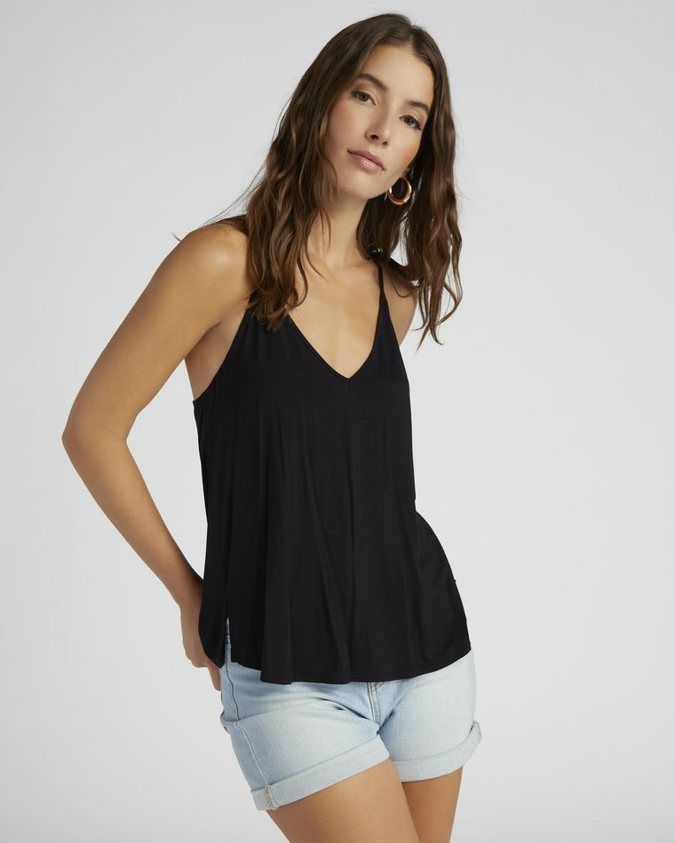 Black $|& Gentle Fawn Indy Cami - SOF Front