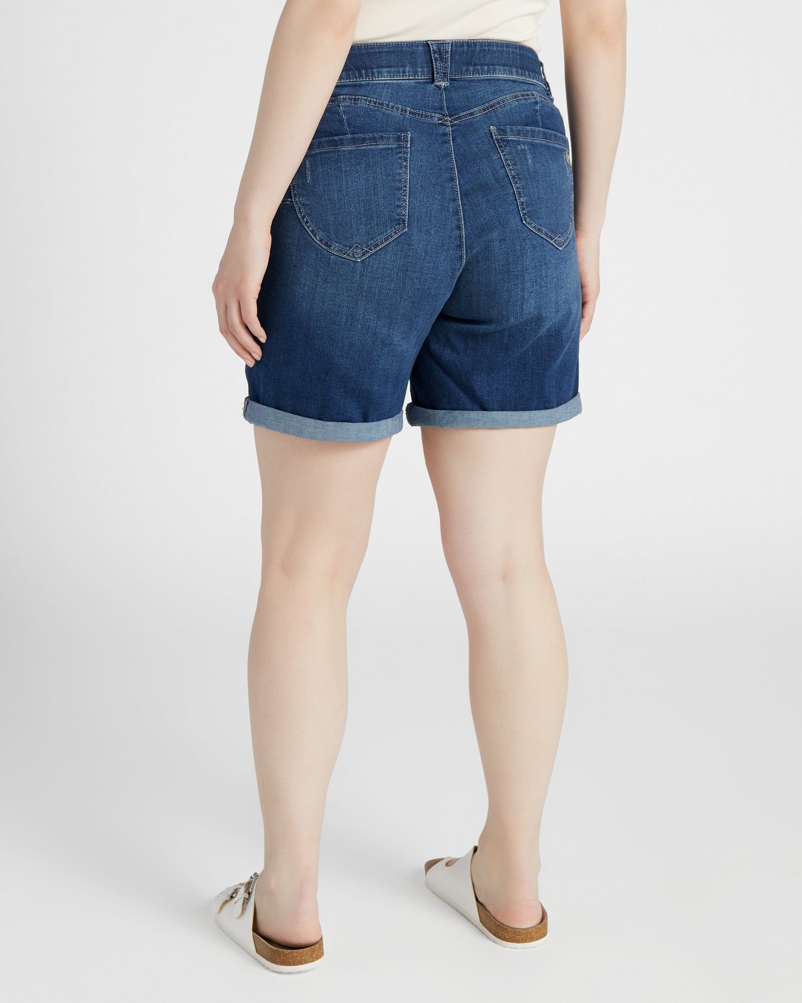 Blue $|& Democracy AbSolution Cuffed Short - SOF Back