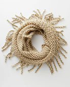 Beech $|& Elegant Essence 2-Tone Mini Tube Scarf - Hanger Front