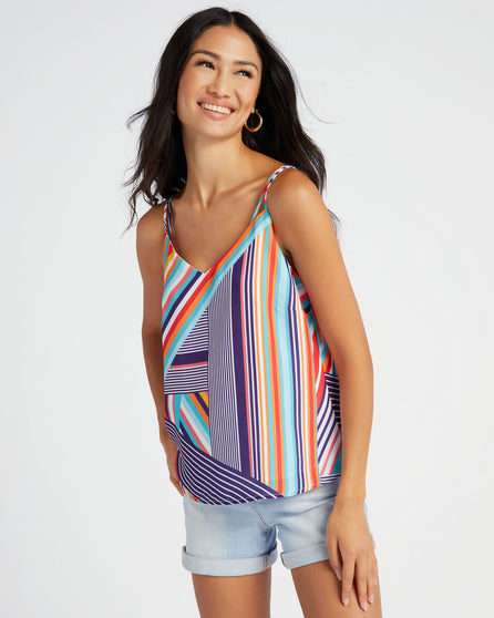 Double Strap Printed Cami