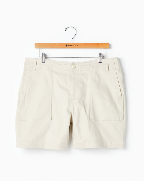 Chalk $|& Liverpool Utility Short with Flap Pockets - Hanger Front