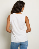 Vintage White $|& Project Social T Cocktail Time Tank - SOF Back
