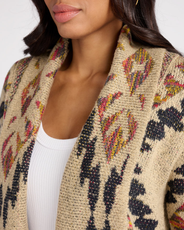 Knit's Never Too Late Aztec Cardigan