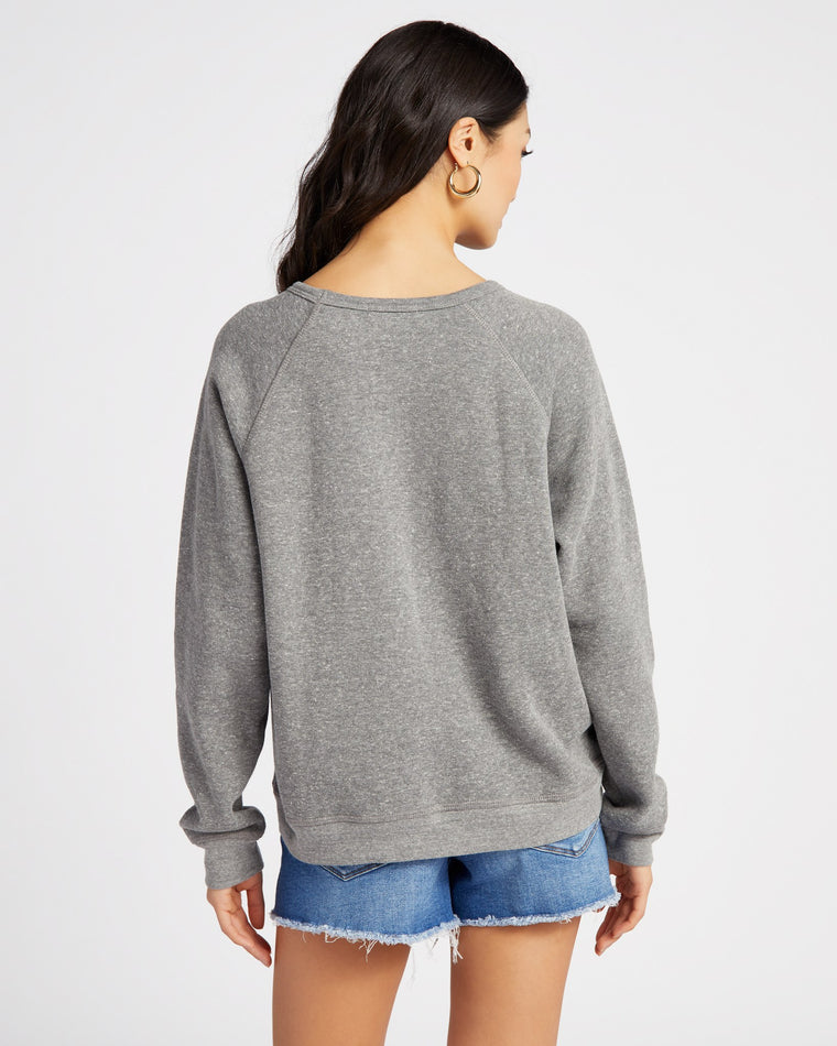 VACAY Mode Sweatshirt H. Grey $|& 78 & Sunny VACAY Mode Sweatshirt - SOF Back
