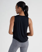 Black $|& Interval Graphic Muscle Tank - Love is Love - SOF Side