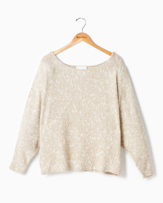 Oatmeal $|& Sadie & Sage Billie Dolman Top - Hanger Front