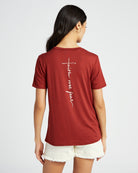 Brick $|& Polagram Faith Over Fear Tee - SOF Back