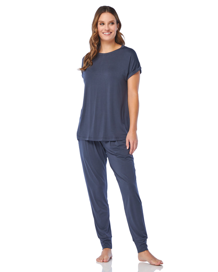 Storm $|& Boody Eco Wear Downtime Lounge Top - SOF Full Front