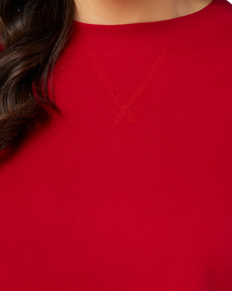 Scarlet $|& Marc New York Performance Long Sleeve Ribbed Pullover - SOF Detail