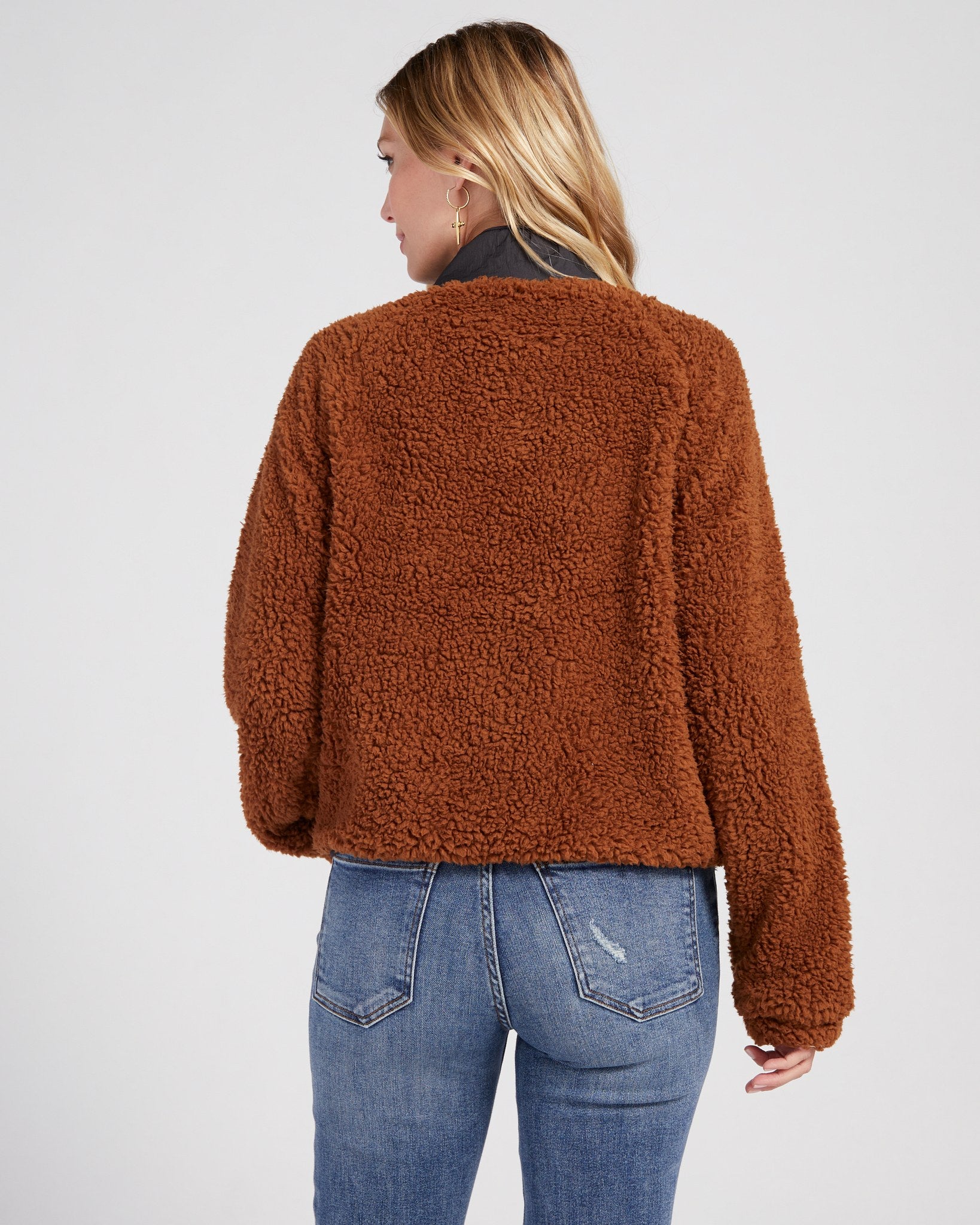 Thread and supply hot sale sherpa cardigan