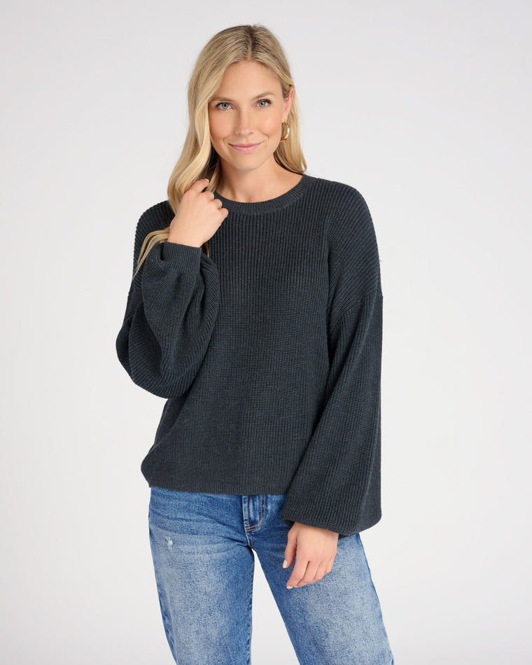 H. Spruce $|& Gentle Fawn Fonda Solid Pullover Sweater - SOF Front