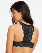 Black $|& Fleur't Belle Epoque Bralette - Hanger Side