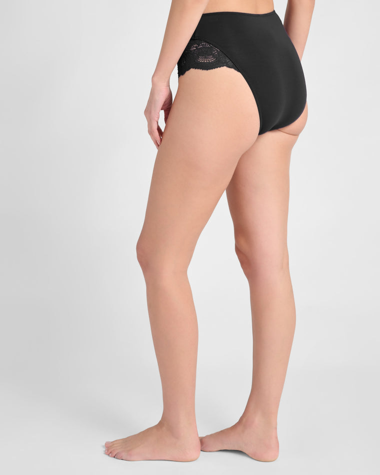 Black $|& Fleur't Belle Epoque Panty - SOF Back