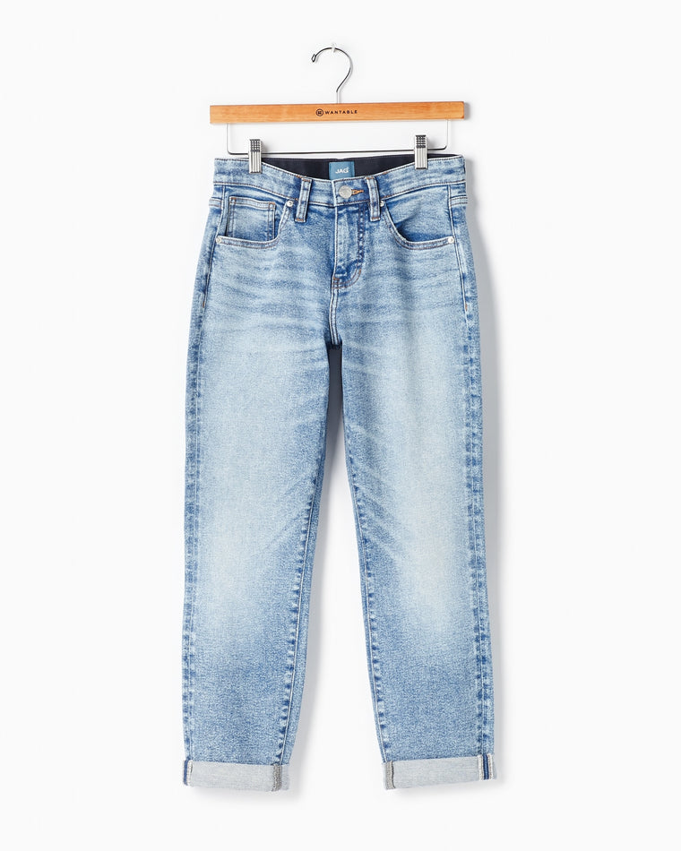 Del Mar $|& Jag Jeans Carter Girlfriend Jeans - Hanger Front