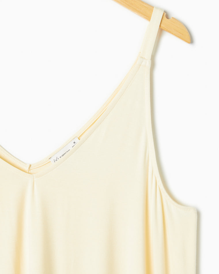 Butter Yellow $|& Gentle Fawn Robyn Tank - Hanger Detail