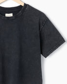 Blk Acid Wash $|& Thread & Supply Katelin Tee - Hanger Detail