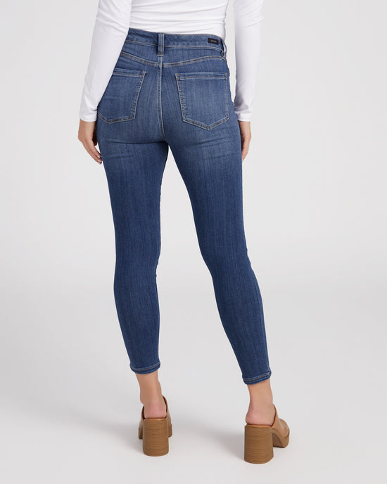 Bronte $|& Liverpool Abby Petite High Rise Skinny - SOF Back