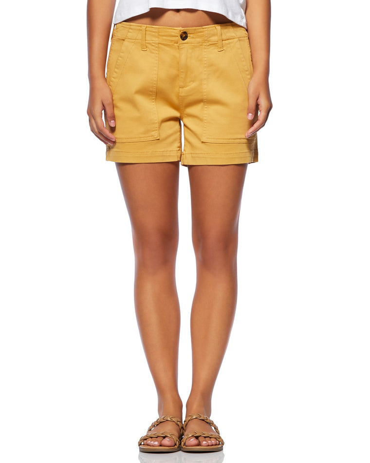 Golden Glow $|& Liverpool Utility Short with Flap Pockets - SOF Side