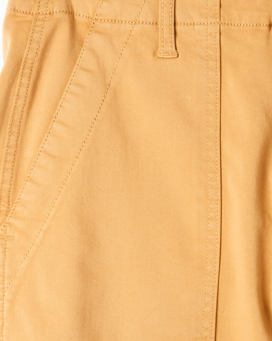 Golden Glow $|& Liverpool Utility Short with Flap Pockets - Hanger Detail
