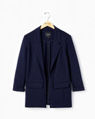 Cadet Blue $|& Liverpool Boyfriend Blazer - Hanger Front