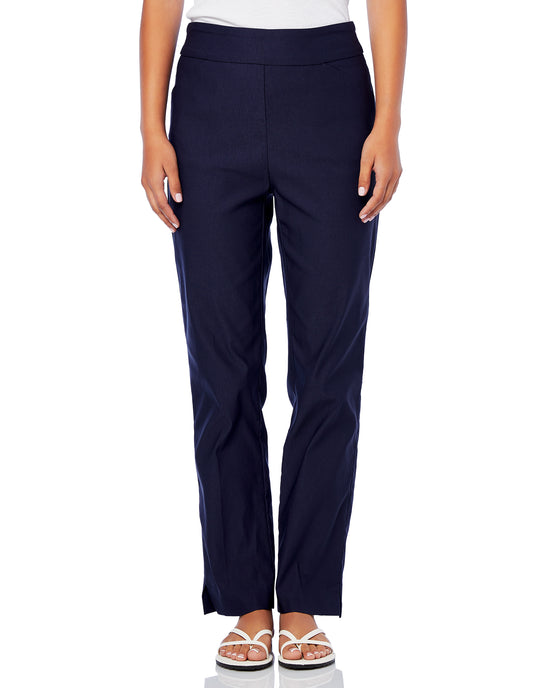 Deep Blue $|& Tribal Flatten It Pull-On Ankle Pant - SOF Front