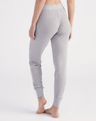 Heather Grey $|& PJ Salvage Textured Essentials Jam Pant - SOF Back