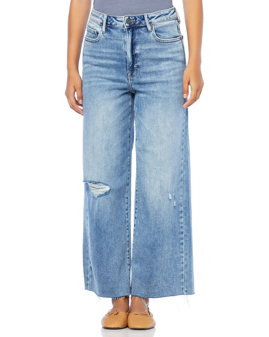 Medium Wash $|& Hidden The Nori Wide Leg Jeans - SOF Front