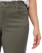 Dusty Olive $|& Democracy Absolution Cuffed Bermuda - SOF Detail