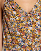 Orange Daisy $|& West Kei Floral Knit Cami - SOF Full Front