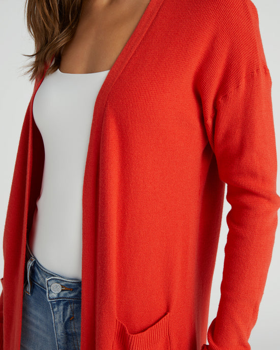 Poppy $|& Tea N Rose Soft Touch Sweater Cardigan - SOF Detail