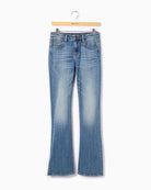 Medium Wash $|& Vigoss Jagger Classic Bootcut Jeans - Hanger Front