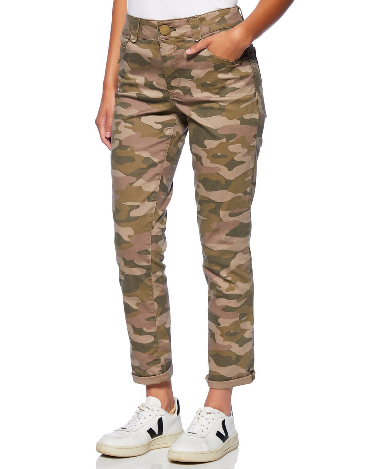 Absolution Camo Ankle Skimmer Smokey Caper $|& Democracy Absolution Camo Ankle Skimmer - SOF Front