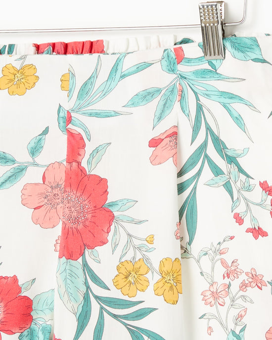 White Sand $|& Z Supply Lounge Daytrip Floral Short - Hanger Detail