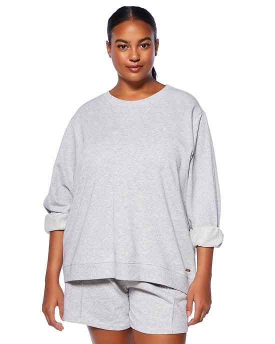 3/4 Puff Sleeve Pullover $|& Marc New York Performance 3/4 Puff Sleeve Pullover - SOF Front