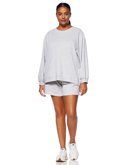 3/4 Puff Sleeve Pullover $|& Marc New York Performance 3/4 Puff Sleeve Pullover - SOF Full Front