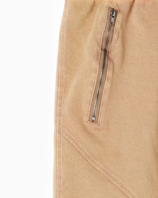 Taupe $|& Cotton Bleu Zip Pocket Short - Hanger Back