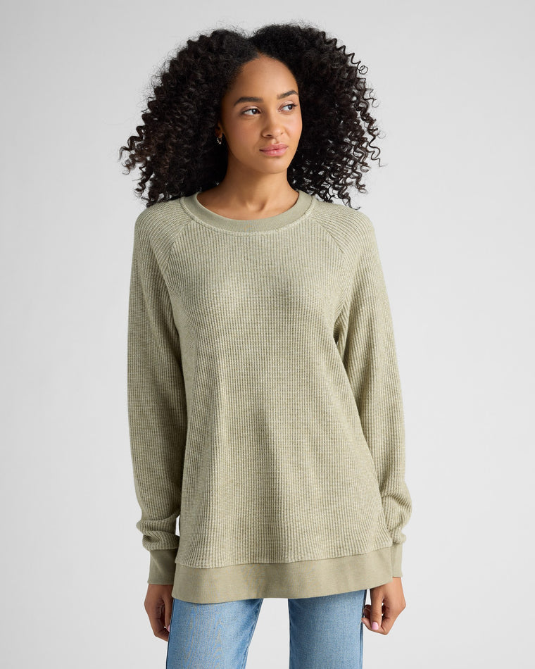 Sage $|& Thread & Supply Joella Top - SOF Front