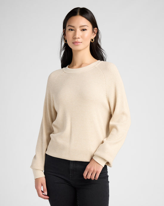 Oatmeal $|& Thread & Supply Joella Top - SOF Front