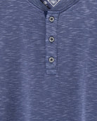 Navy $|& Flag & Anthem Momentum Performance Slub Henley