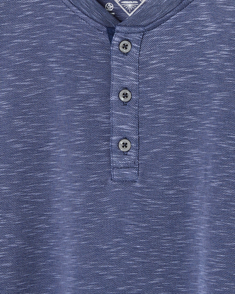Navy $|& Flag & Anthem Momentum Performance Slub Henley