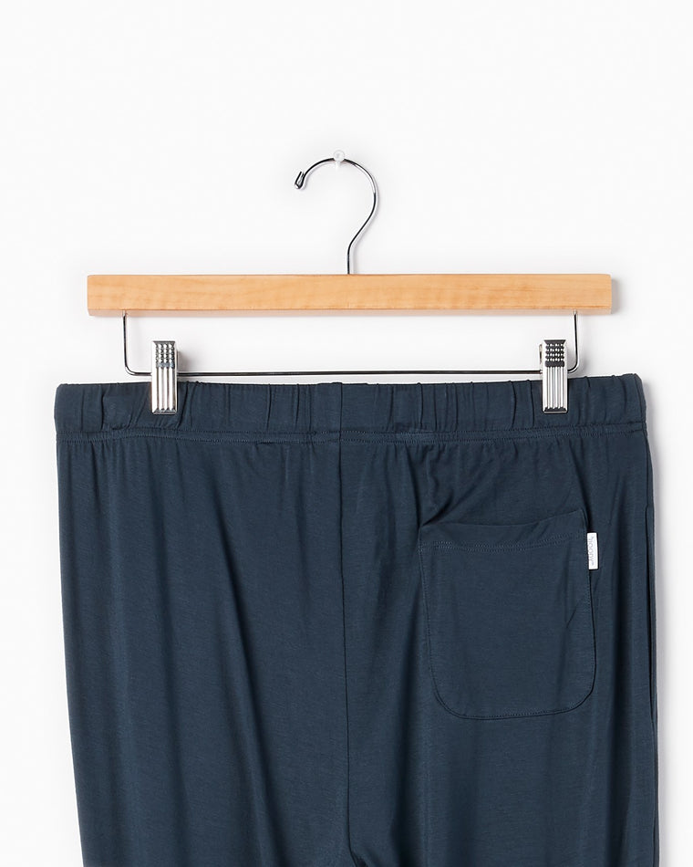 Storm $|& Boody Eco Wear Goodnight Ankle Sleep Pant - Hanger Back