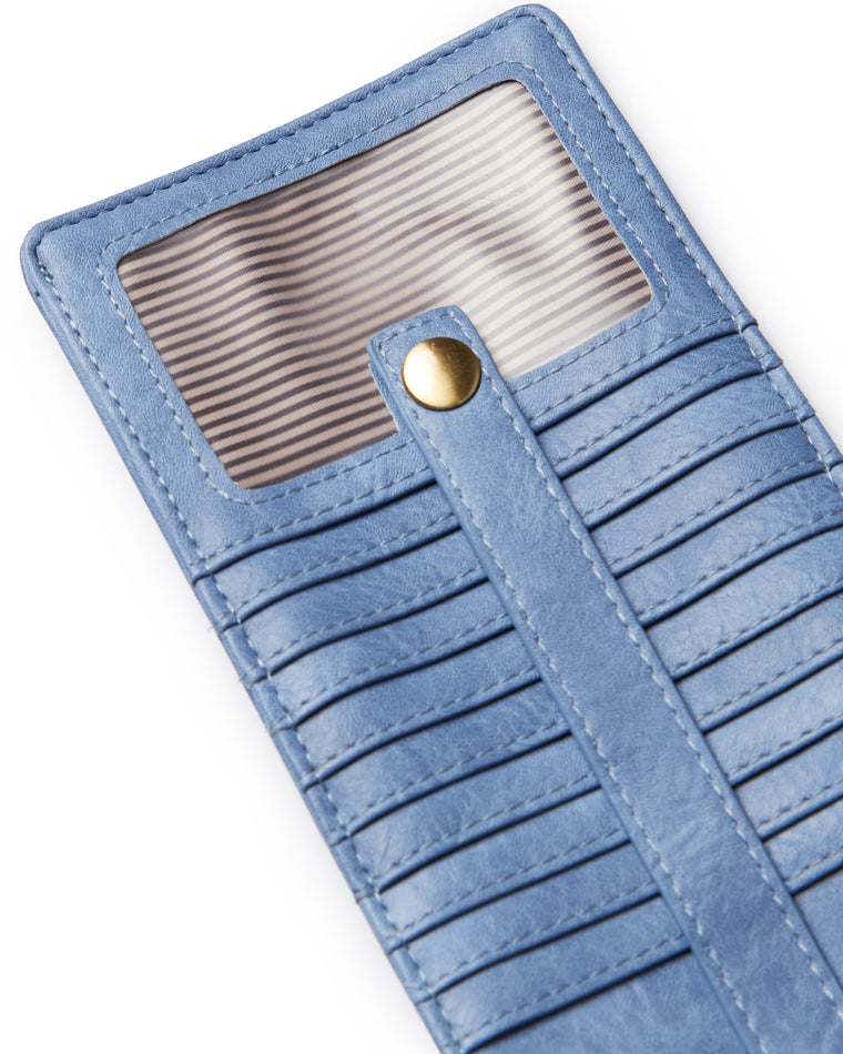 Peri Blue $|& Joy Susan Karina Convertible Wristlet & Wallet - Hanger Detail