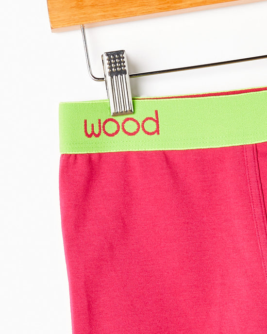 Watermelon $|& Wood Underwear 1" Trunk - Hanger Detail