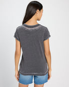Black $|& Recycled Karma Bad Company Graphic Tee - SOF Back