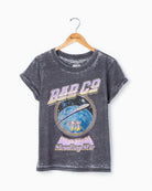 Black $|& Recycled Karma Bad Company Graphic Tee - Hanger Detail