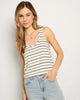 Surfside Stripe Scoop Tank