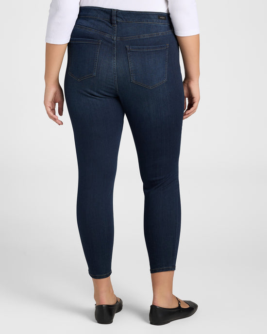 Dynasty Dark $|& Liverpool Abby Skinny Ankle Jeans - SOF Back