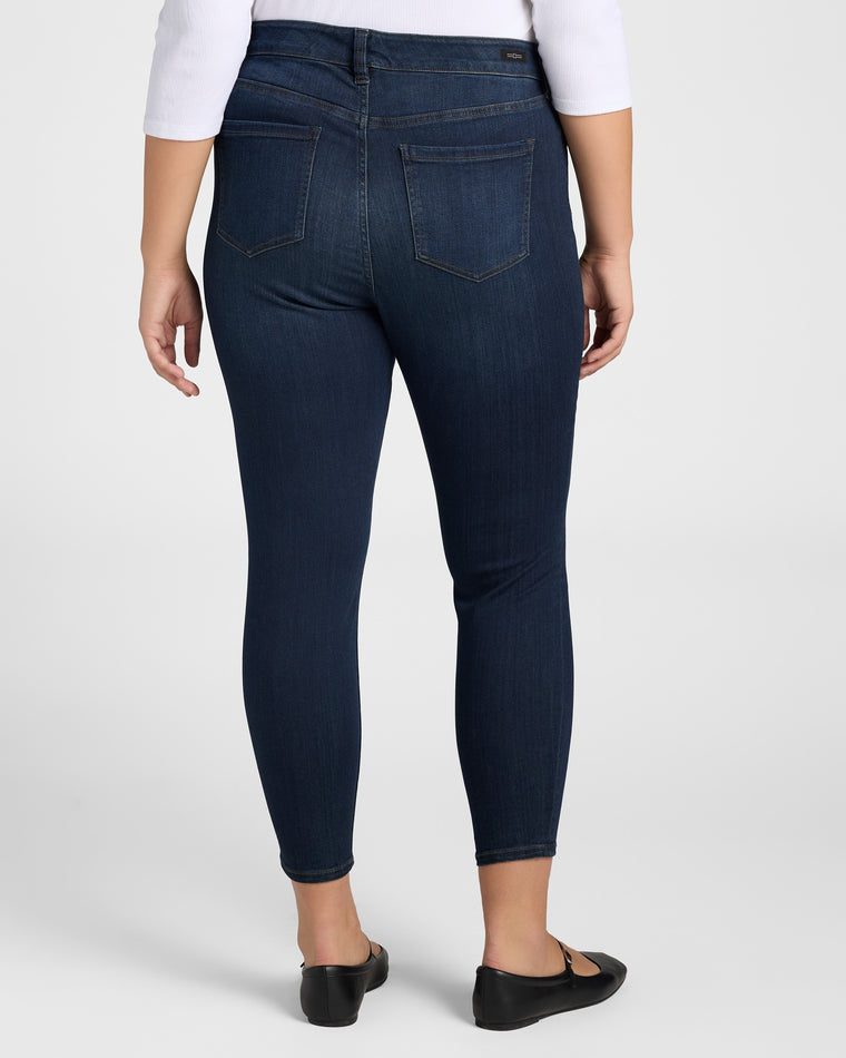 Dynasty Dark $|& Liverpool Abby Skinny Ankle Jeans - SOF Back